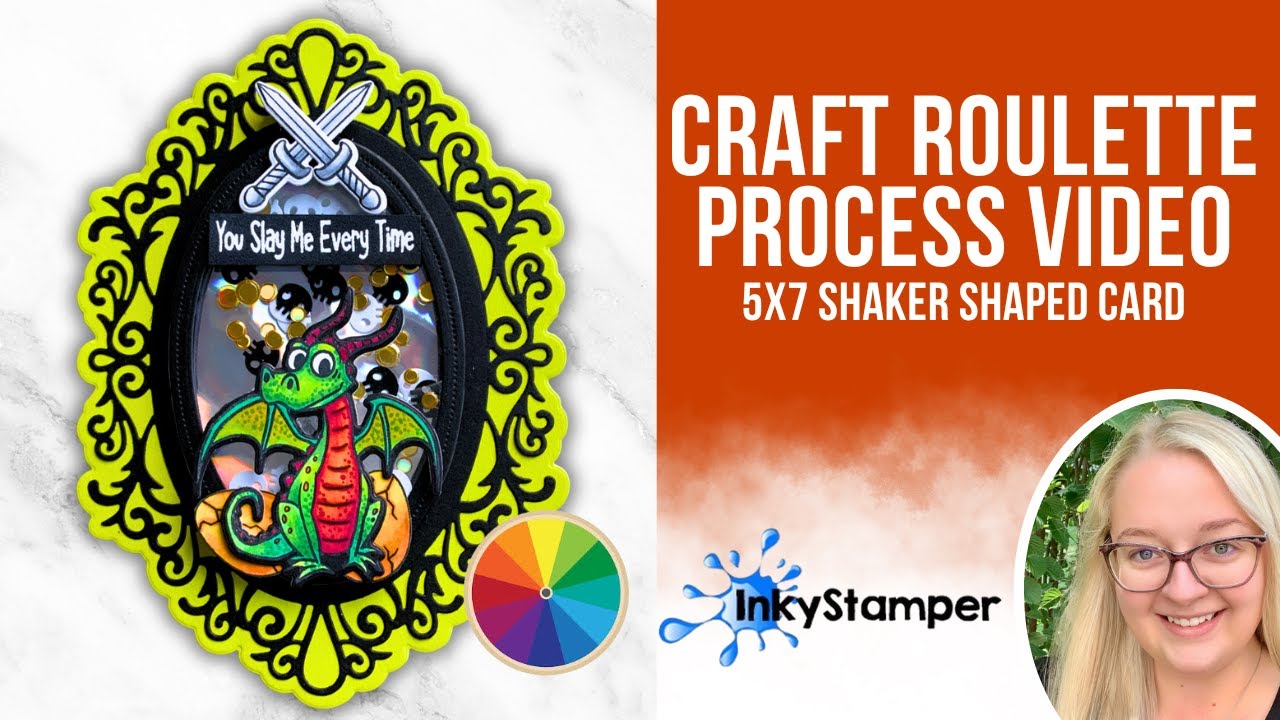 When Craft Roulette Gets Shaky… 👀 | 5x7 Shaped Shaker Card | Episode 301