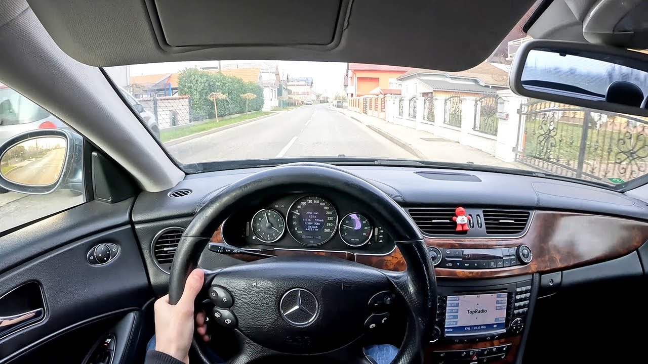 2004 Mercedes-Benz CLS 500 - 306HP - POV Drive (Binaural Audio)