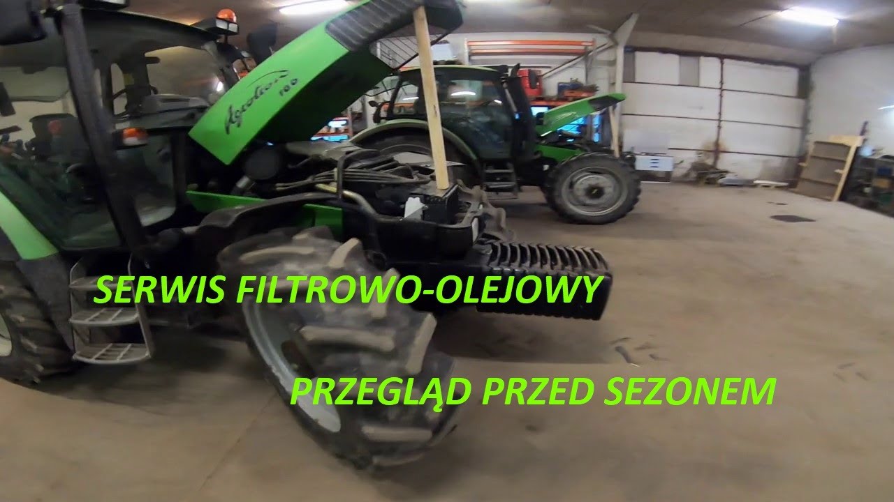 🔔vlog odc 48🔔serwis filtrowo-olejowy w traktorach DOUTZ FAHR AGROTRON 100🚜