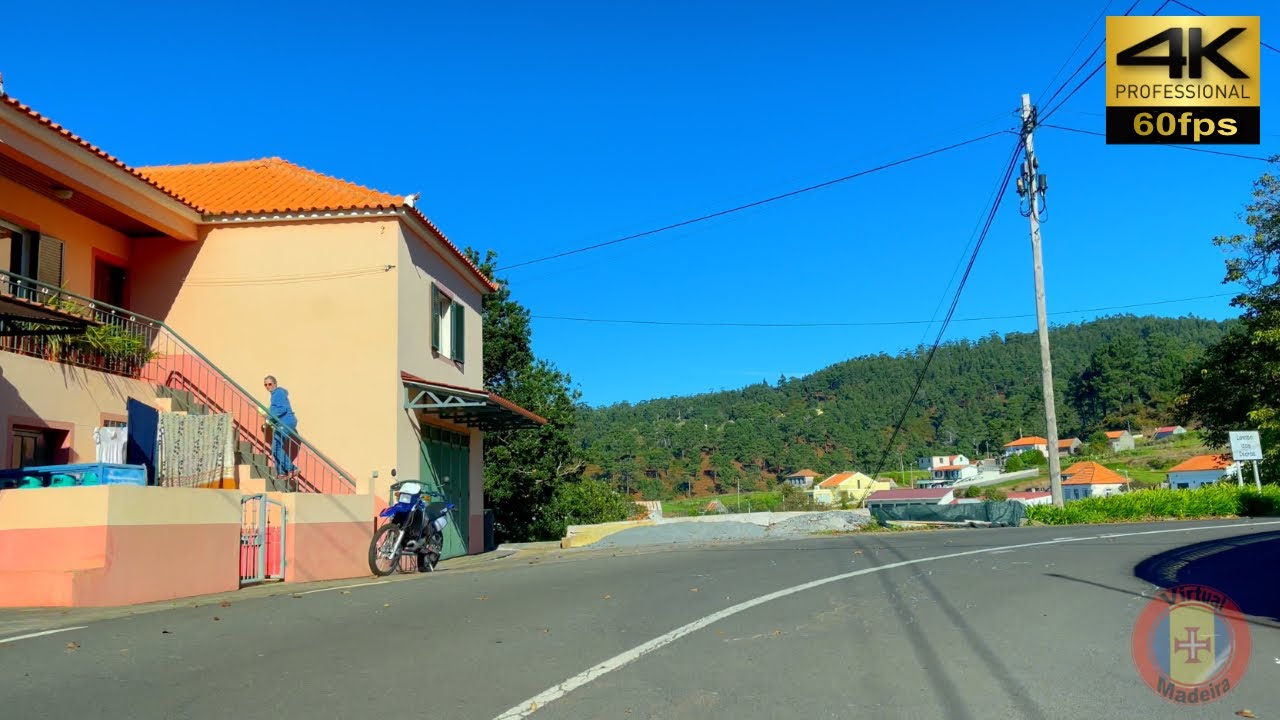 MADEIRA 🚗 Maloeira ⇢ Lombada dos Marinheiros 💢4K 60fps #virtualmadeira