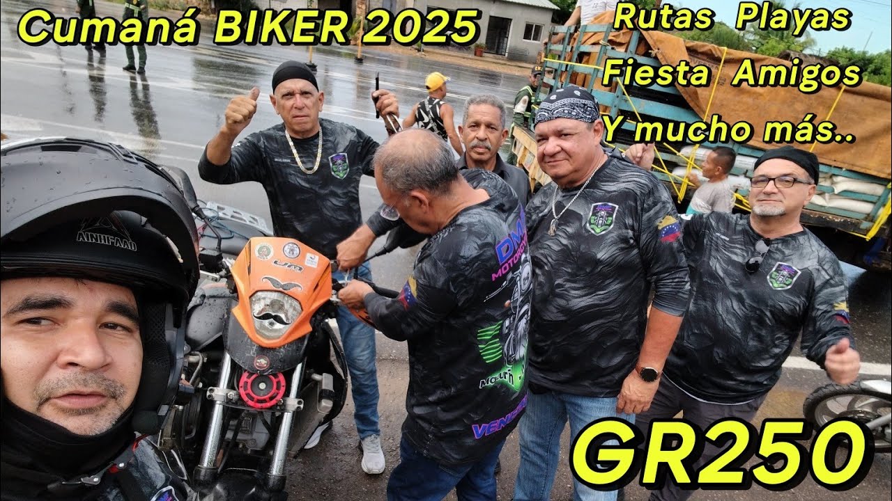 Bera GR250 Cumaná BIKER 2025...    Rutas y amigos
