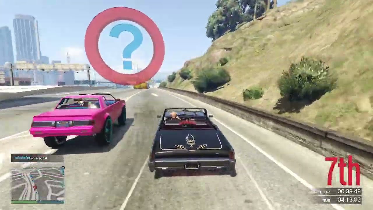 Random lowriders only racing on ELUSIVECAESAR's - Only Random Lowtiders - track with the CRE8 Crew.