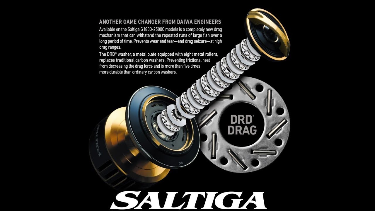 25 SALTIGA DAIWA DRD LAB TESTED FOR EXTEME DURABILITY COMPARISON