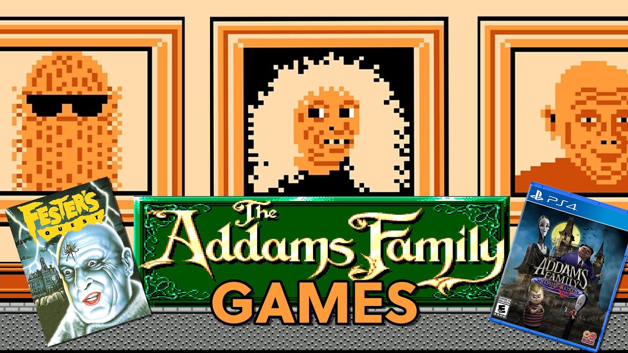 Addams Family Games: A Look at EVERY Addams Family Video Game Ever Released