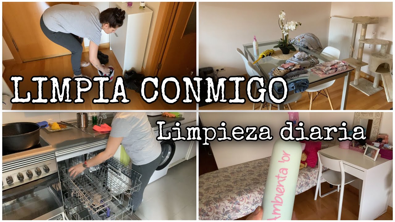 🧽LIMPIEZA DIARIA🧽 // Limpia Conmigo // Limpia y Motívate