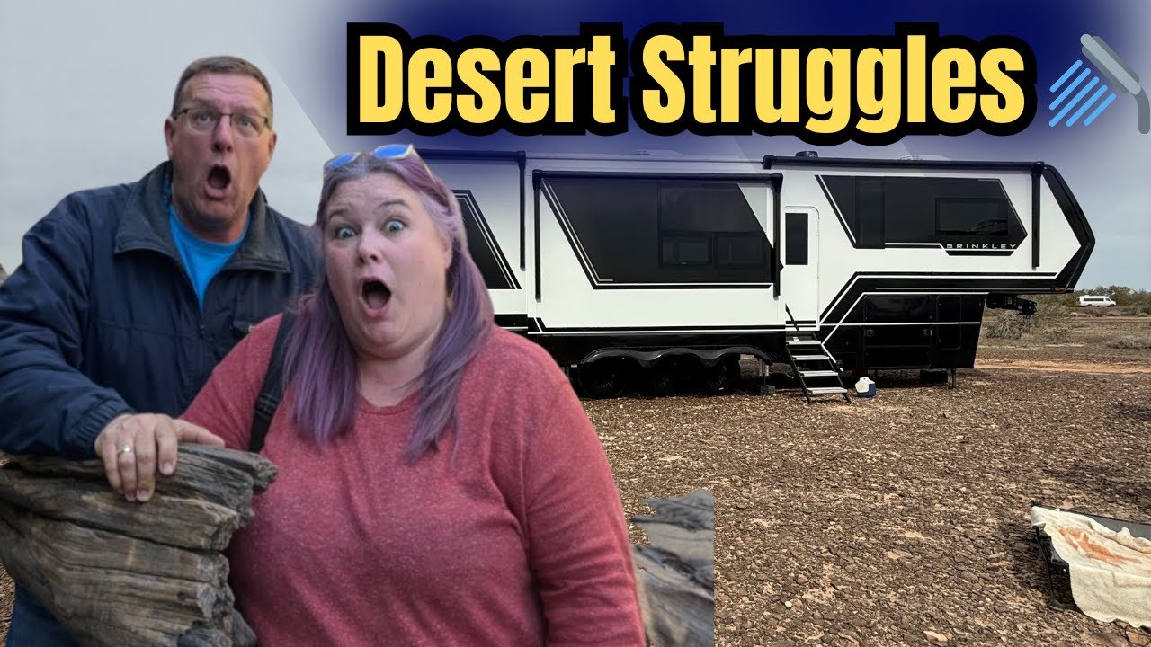 Boondocking Quartzsite AZ: Our Power, Water & Shower Reality