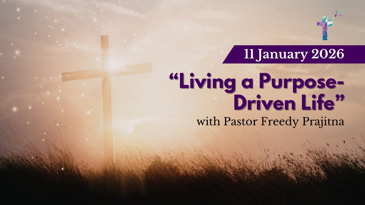 Hope Melbourne | "Living a Purpose-Driven Life" by Ps Freedy | 11 January 2026
