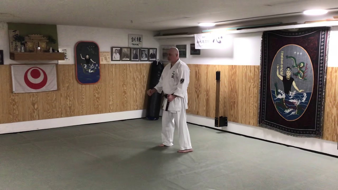 Seisan kata of Isshinryu Karate