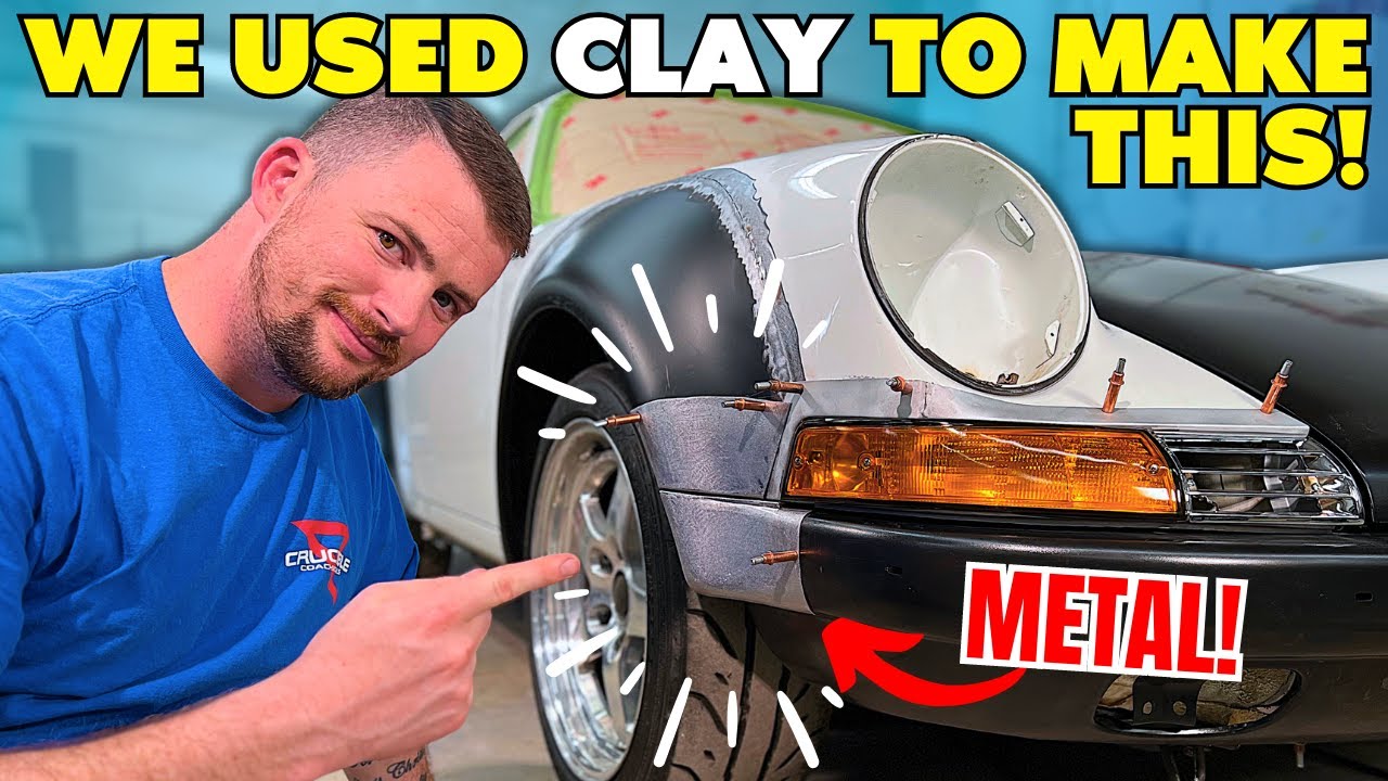 Using CLAY to Make METAL Car Parts?! (911 Widebody Backdate)