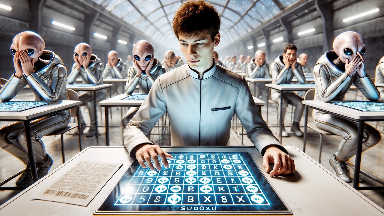 Galactic Math Exam Designed to Break Students—Human Recognizes It’s Just a Sudoku Puzzle / HFY