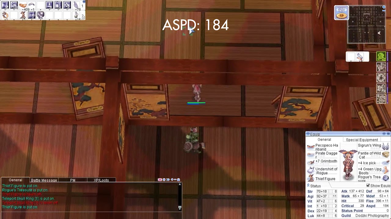 ROPH : Dual Dagger Attack Speed 181 to 189