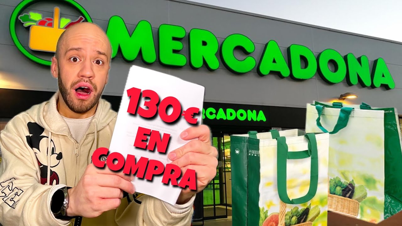 🚨MI COMPRA EN MERCADONA🚨 ¿130€ en COMIDA SANA?