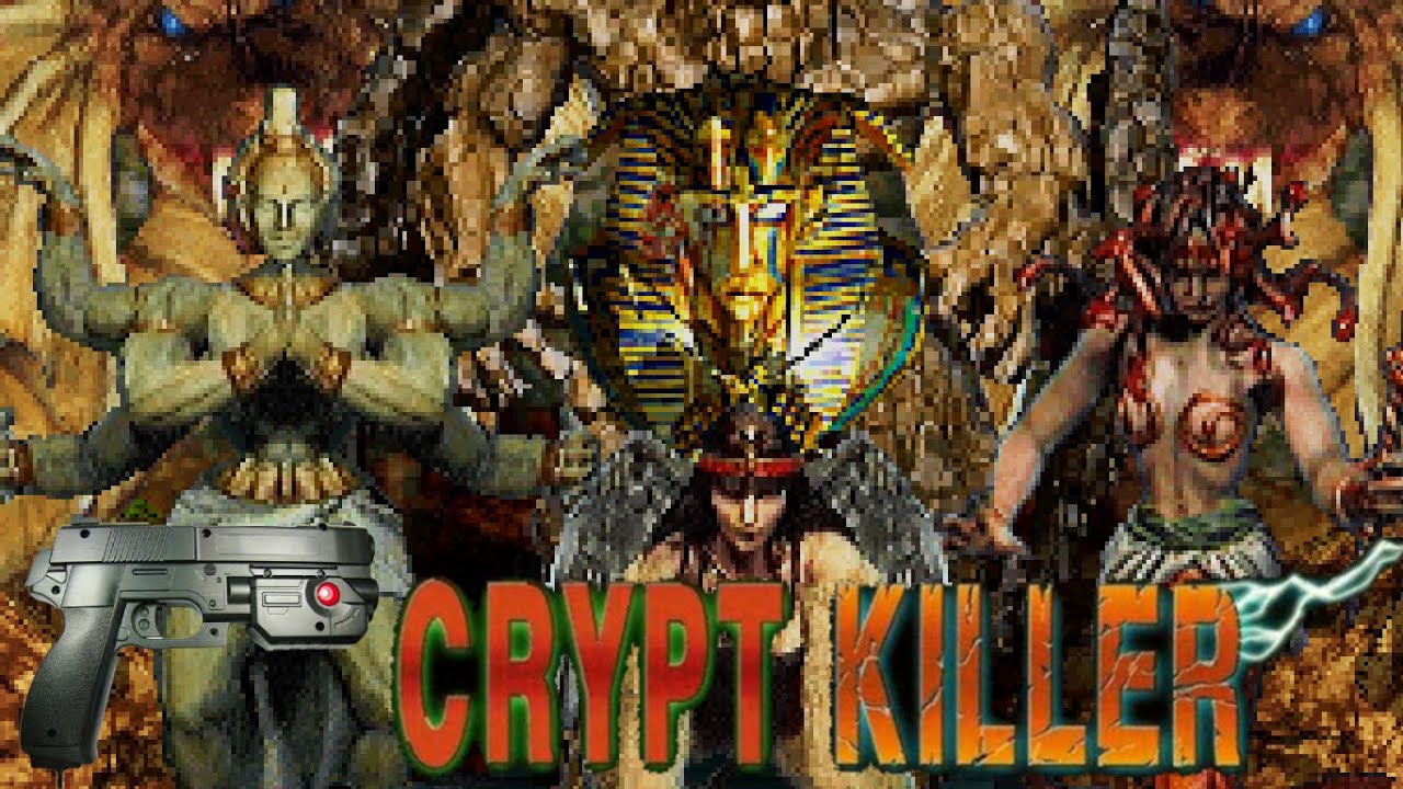 Crypt Killer played with the Ultimarc Aimtrak Gun | Arcade Longplay