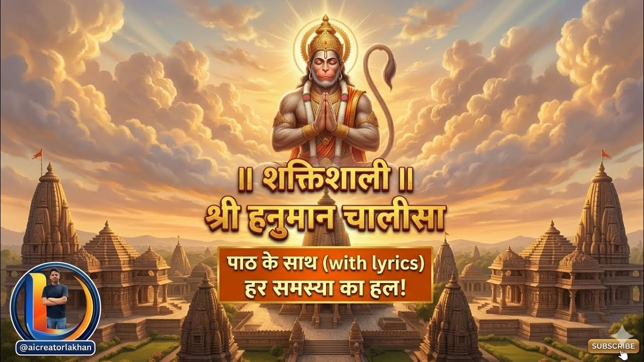 Powerful Hanuman Chalisa | 10 Minute Daily Hanuman Chalisa | Jai Shri Ram🙏🙏