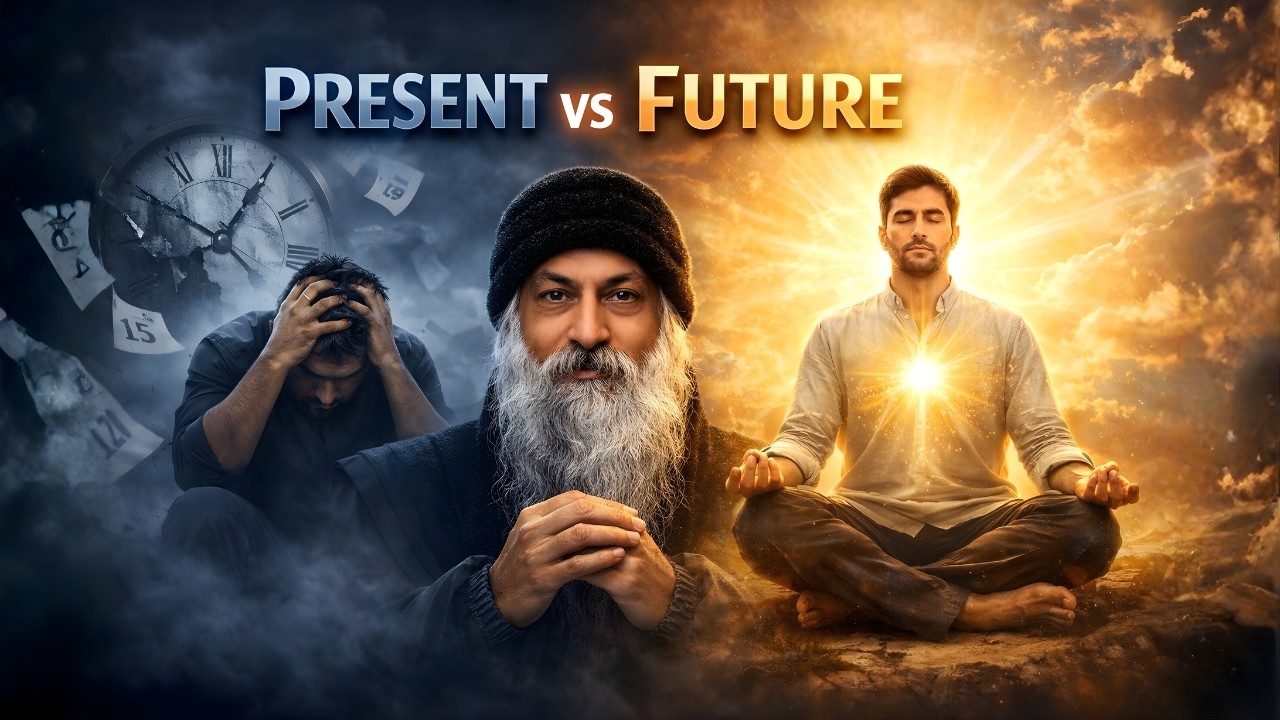 Is worrying about the future really necessary? | A profound spiritual truth #oshohindi #LivingInPresen