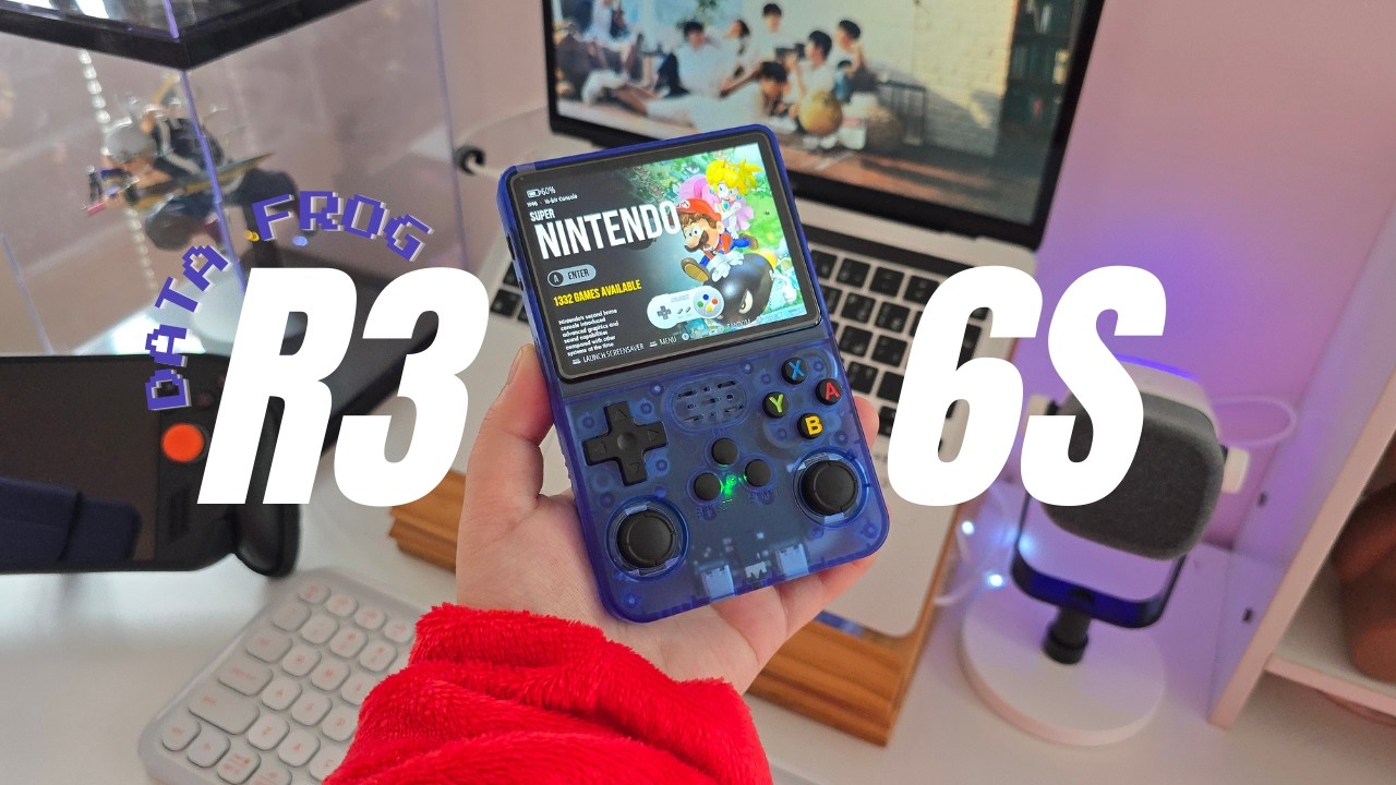 DATA FROG R36S Handheld Console | Unboxing & Review 🎮