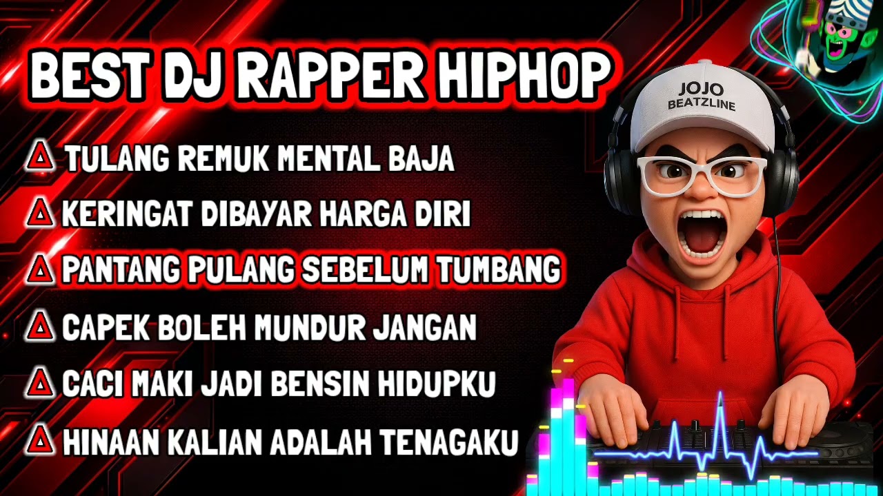 BEST DJ RAPPER HIPHOP TERBAIK || PANTANG PULANG SEBELUM TUMBANG | DJ HIPHOP PERJUANGAN #djhiphop