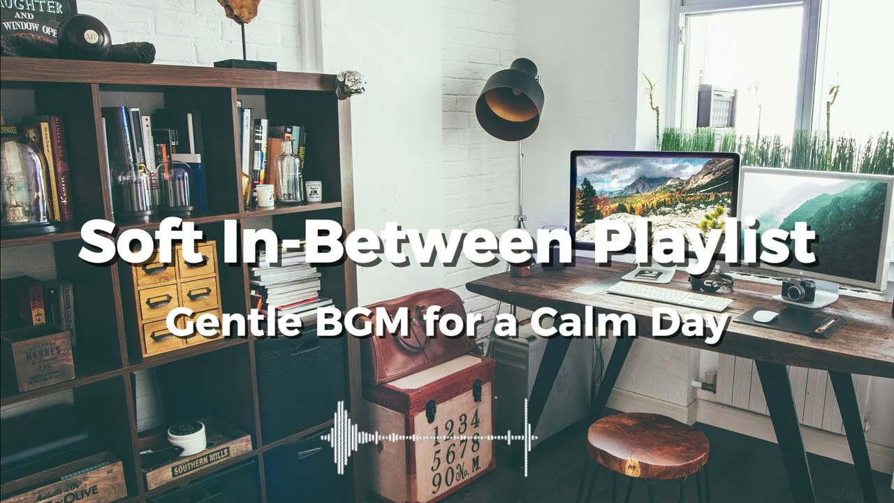 Soft In-Between (Calmer) Gentle BGM for a Calm Tuesday — Piano & Guitar