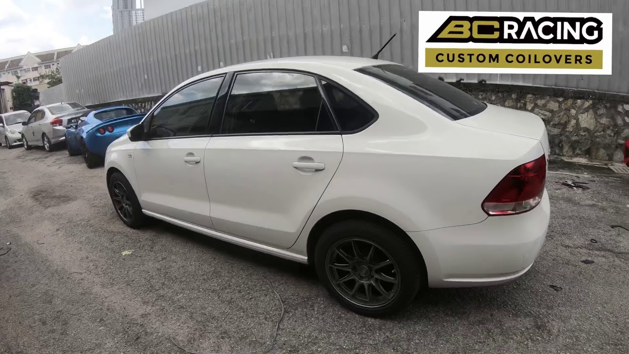 BC Racing V1 Series on Volkswagen Polo Sedan