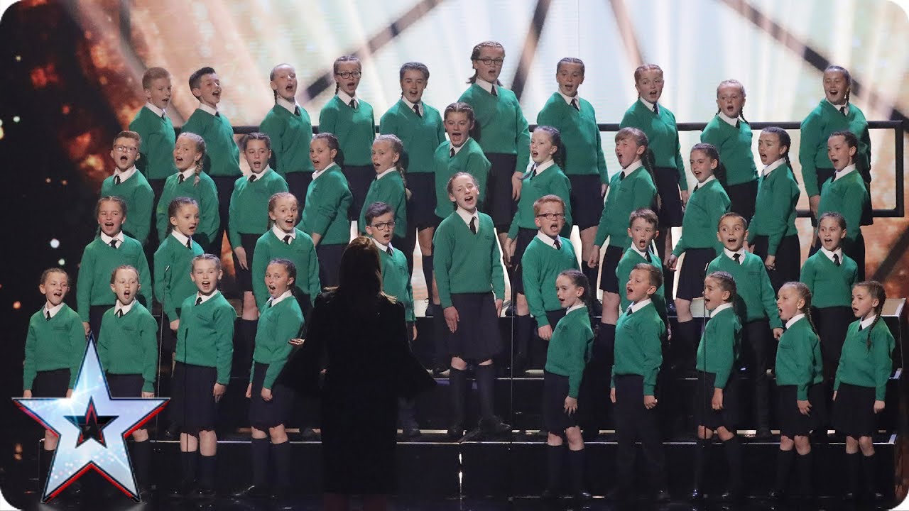 St. Patrick&rsquo;s Junior Choir Drumgreenagh roar onto BGT | Semi-Final 1 | Britain&rsquo;s Got Talent 2017