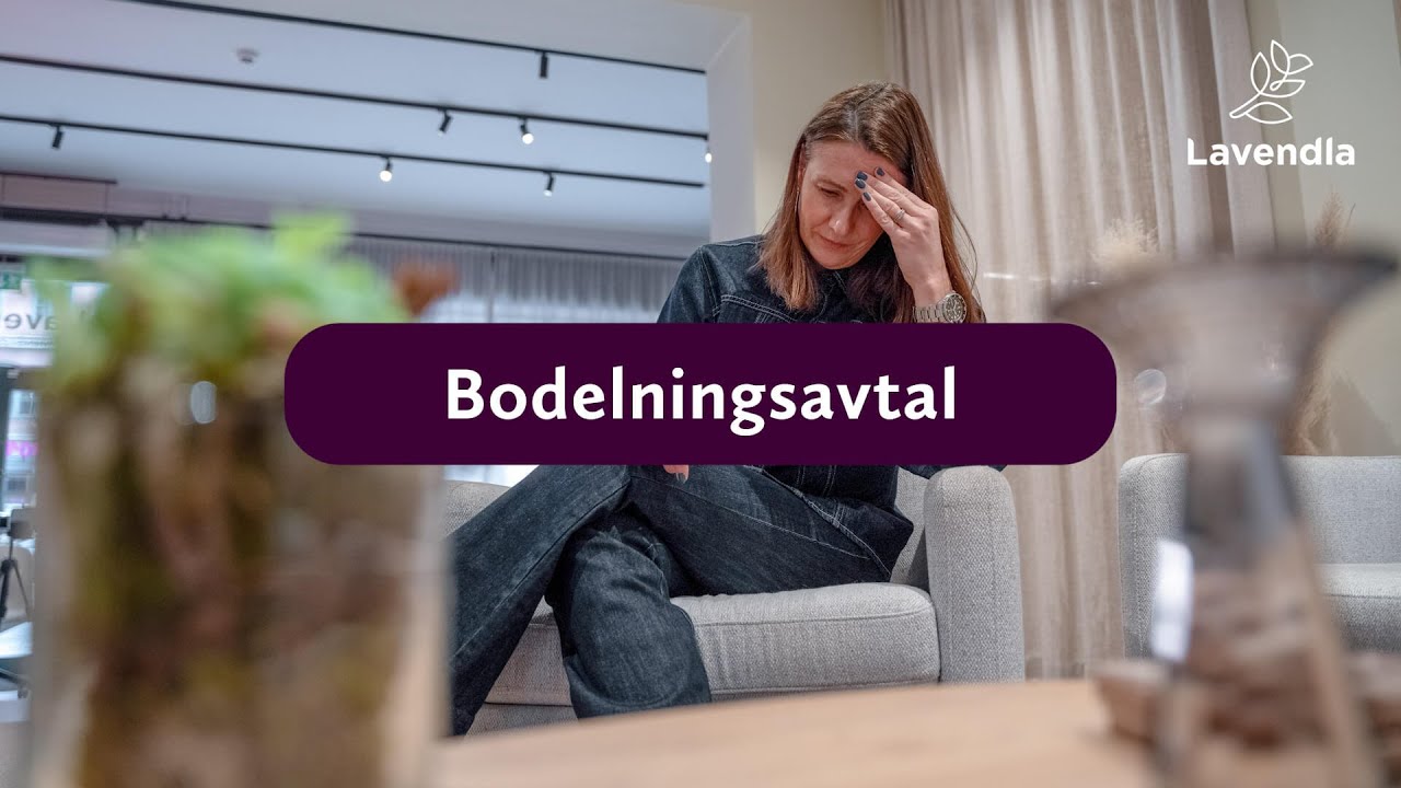 Bodelningsavtal - Vid skilsm&auml;ssa, separation eller d&ouml;dsfall
