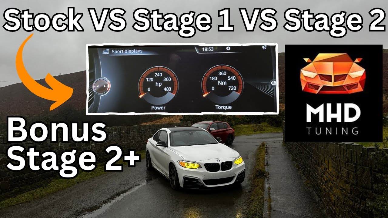 Tuning My M235i With MHD, Stock VS Stage 1 VS Stage 2 VS Stage 2+