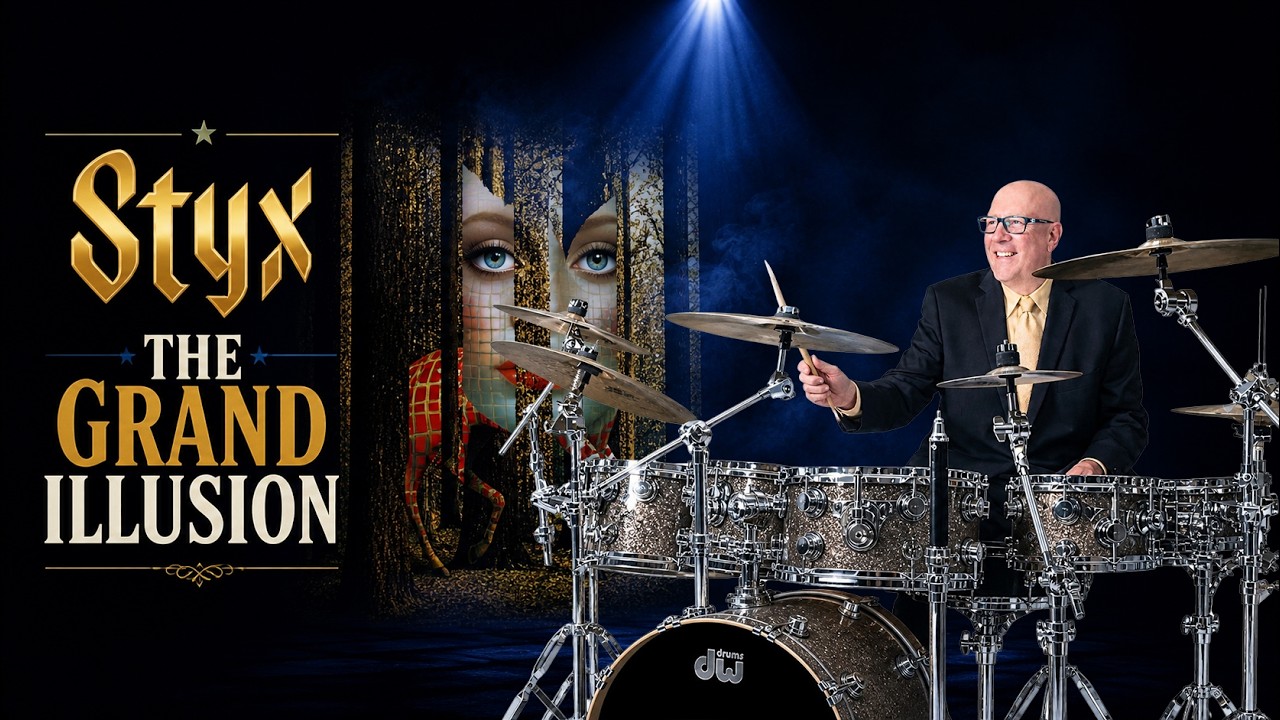 Styx – The Grand Illusion (Drum Cover) | John Panozzo/Todd SuchermanTribute