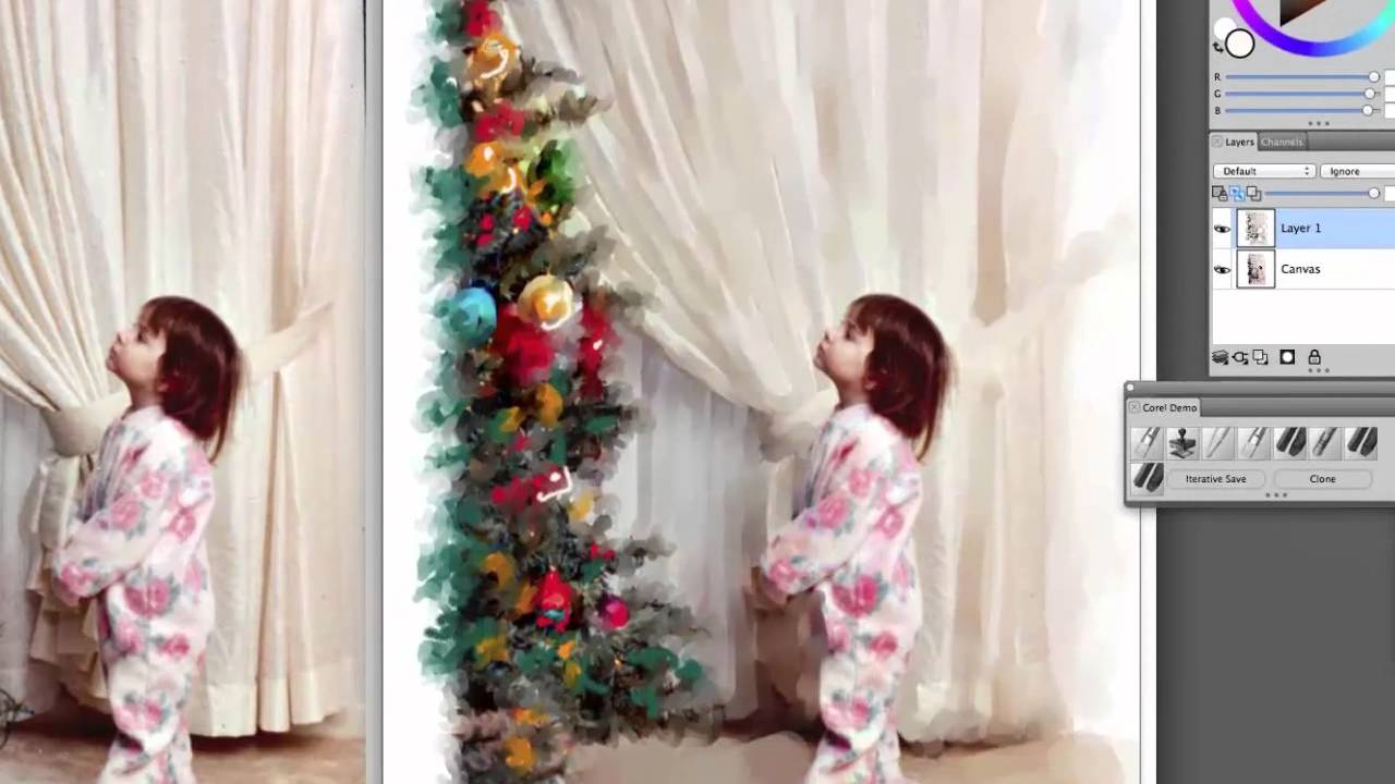 Paint your photographs and create family heirlooms with Painter Master Helen Yancy