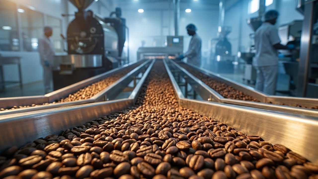 The Journey of Coffee from From Harvesting to Your Cup | Documentary
