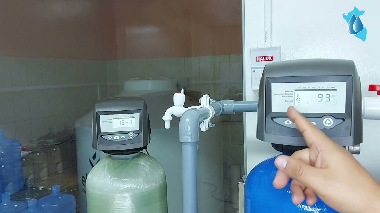 PROGRAMACIÓN DE VÁLVULA PERFORMA FILTRO Y ABLANDADOR