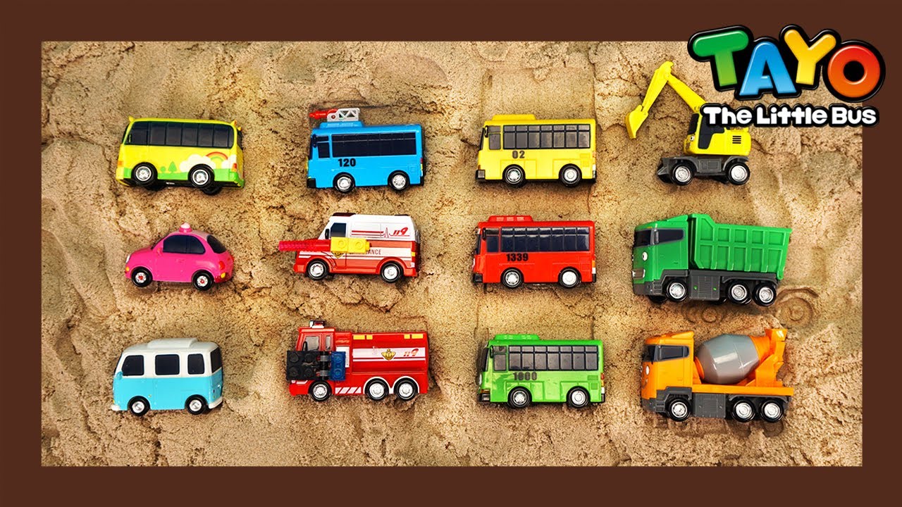 Tayo und Autos wurden im Erdrutsch begraben l Feuerwagen Rettungsteam l Tayo der kleine Bus