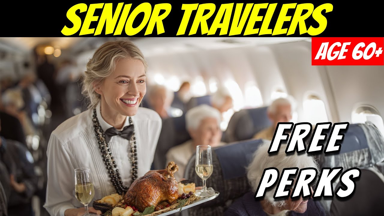 15 Hidden Flight Perks Airlines Don't Want Seniors to Know About