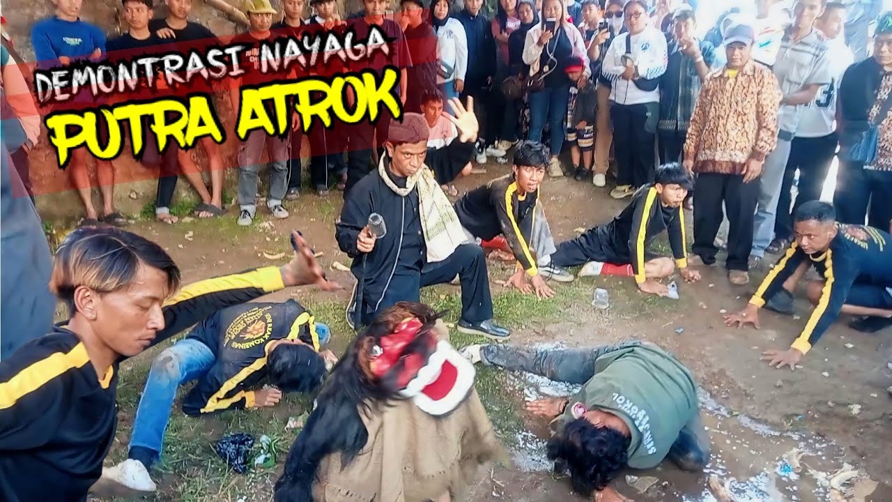 DEMONTRASI NAYAGA SENI REAK KOMBINASI PUTRA ATROK