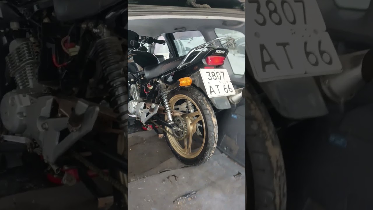 Вернул свой мотоцикл Yamaha YBR 125 спустя 7 лет. Часть 2. Вернулся домой в Казань.