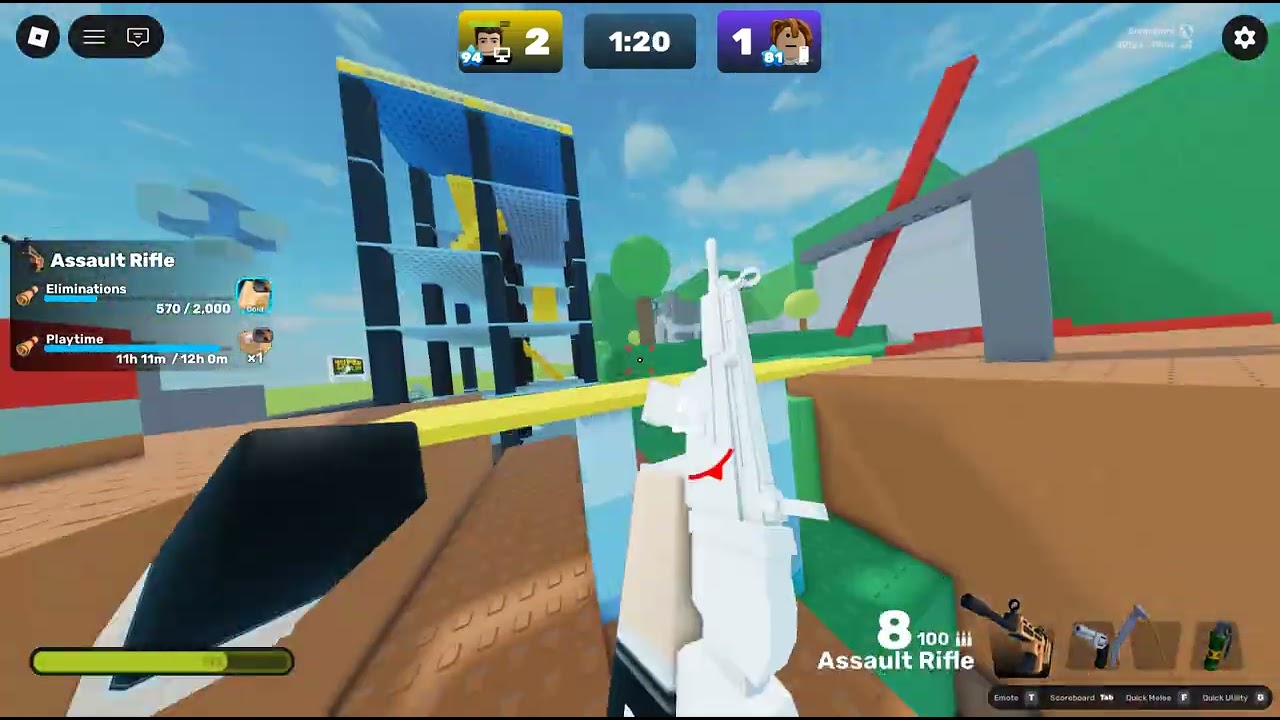 Getting a 20 winstreak in Roblox Rivals!