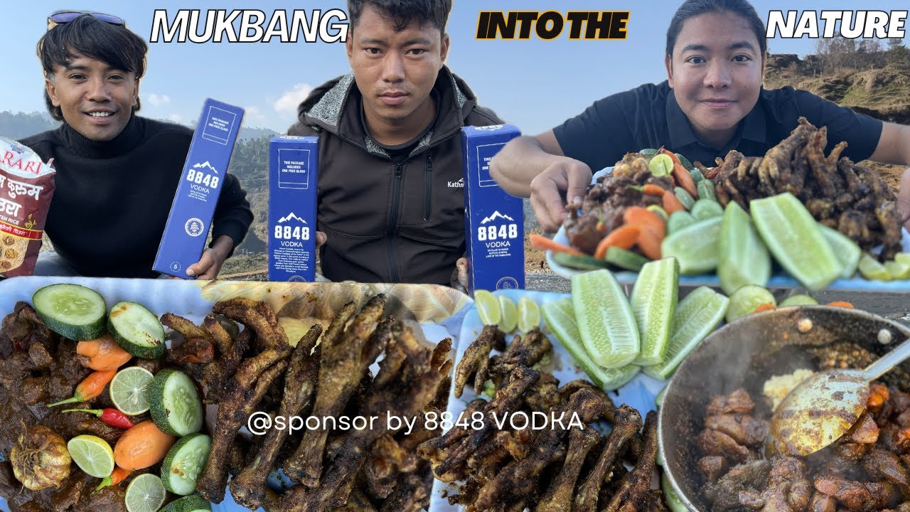 3 BOTTLE FULL VODKA 🍾🍾🍾SAKYO  😱😱 || VODKA MUKBANG || CHICKEN FEET || CHICKEN LEAVER || 