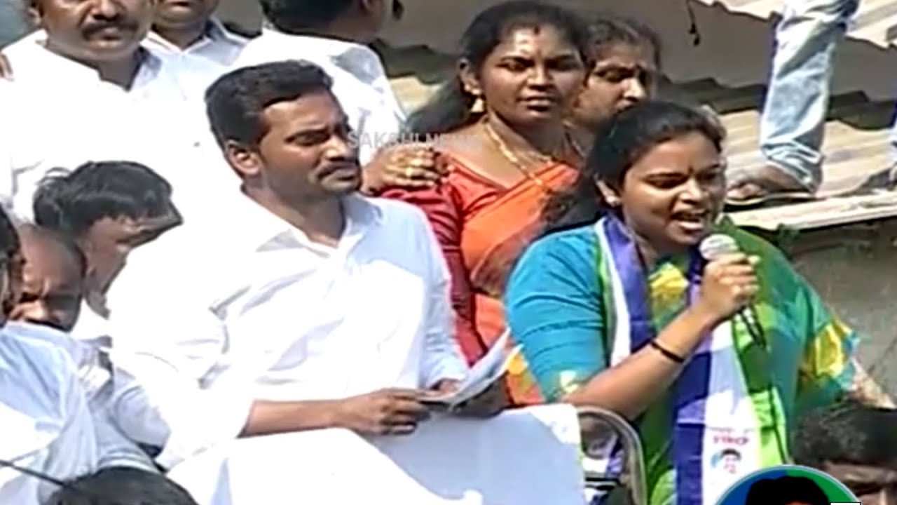 Rajini Vidadala Speech | YSRCP Election Meeting at Chilakaluripet, Guntur District