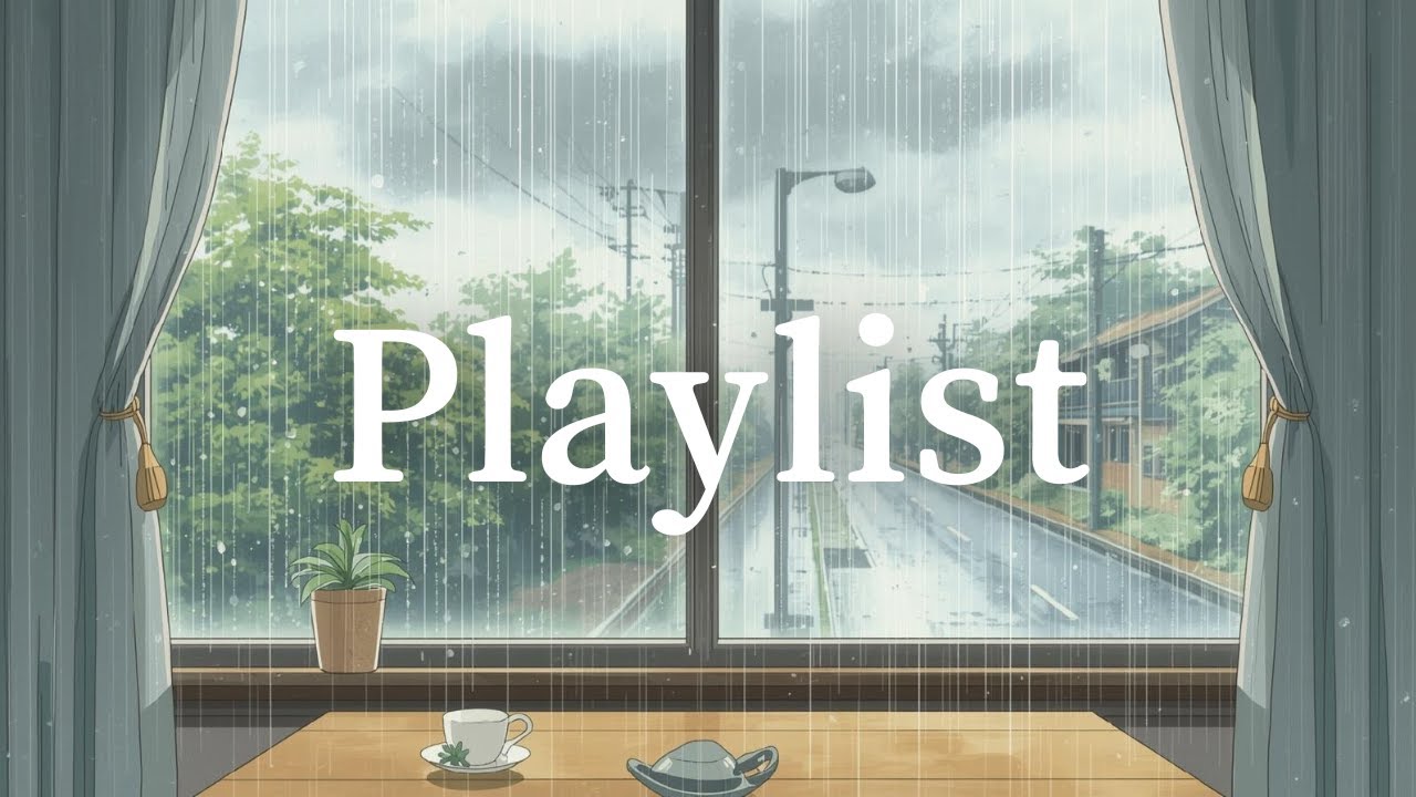 [오늘의 Playlist 36] 비 오는 날, 창가에 머무는 감성 연주곡 | Rainy Day Window Vibes