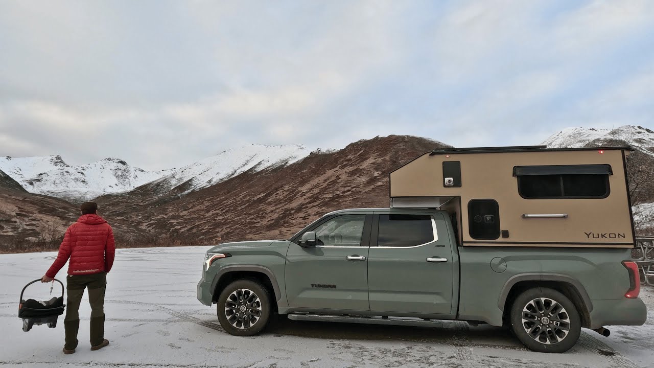 Испытание кемпера Yukon в холодную погоду: снег, ребенок и -20°F