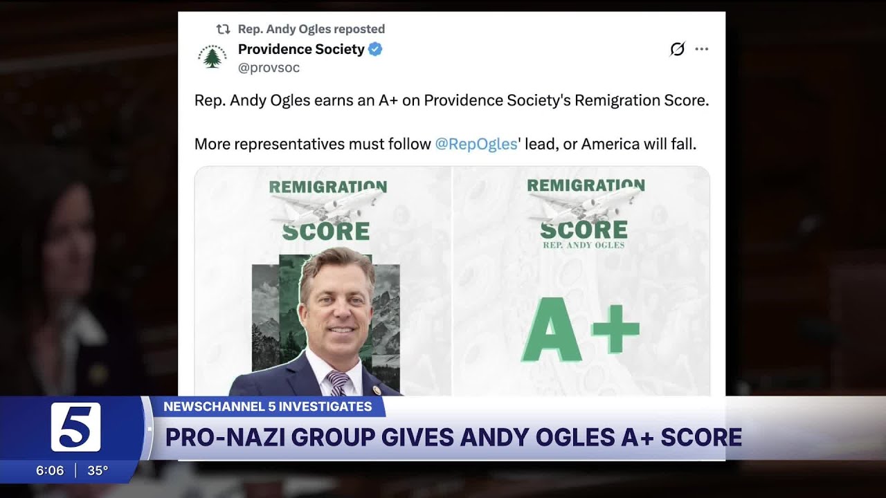 Group gives Andy Ogles A+ on immigration, linked to account that praises Hitler