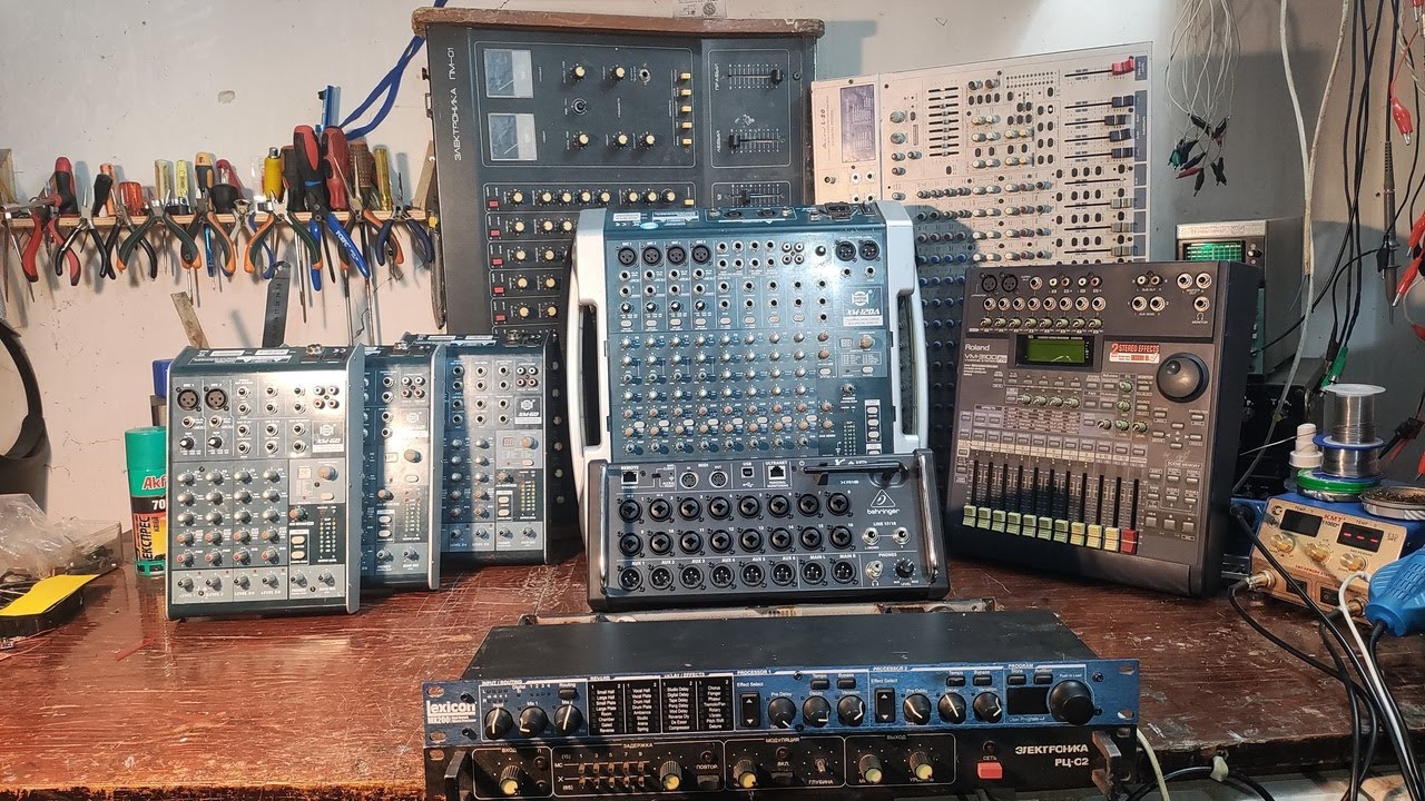 Lexicon MX200 ремонт, гайд по підключенню до мікшерів.