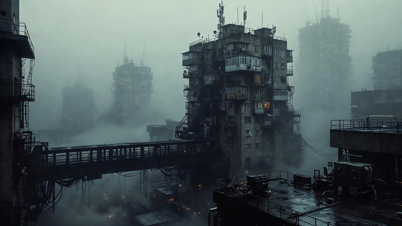 Abandoned Heights – Dystopian Atmospheric Dark Ambient – Postapocalyptic Ambient Journey