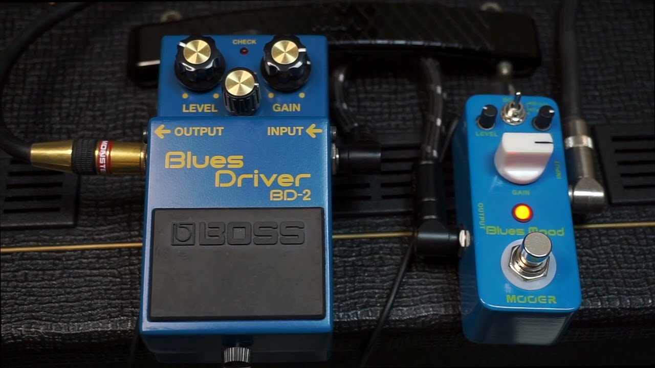 Blues Driver vs Blues Mood  -  Boss 🆚 Mooer