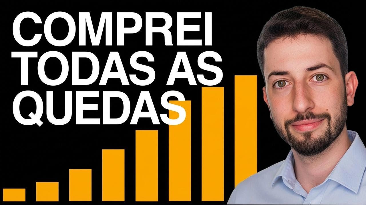 Vou continuar aproveitando as quedas para investir nessa empresa