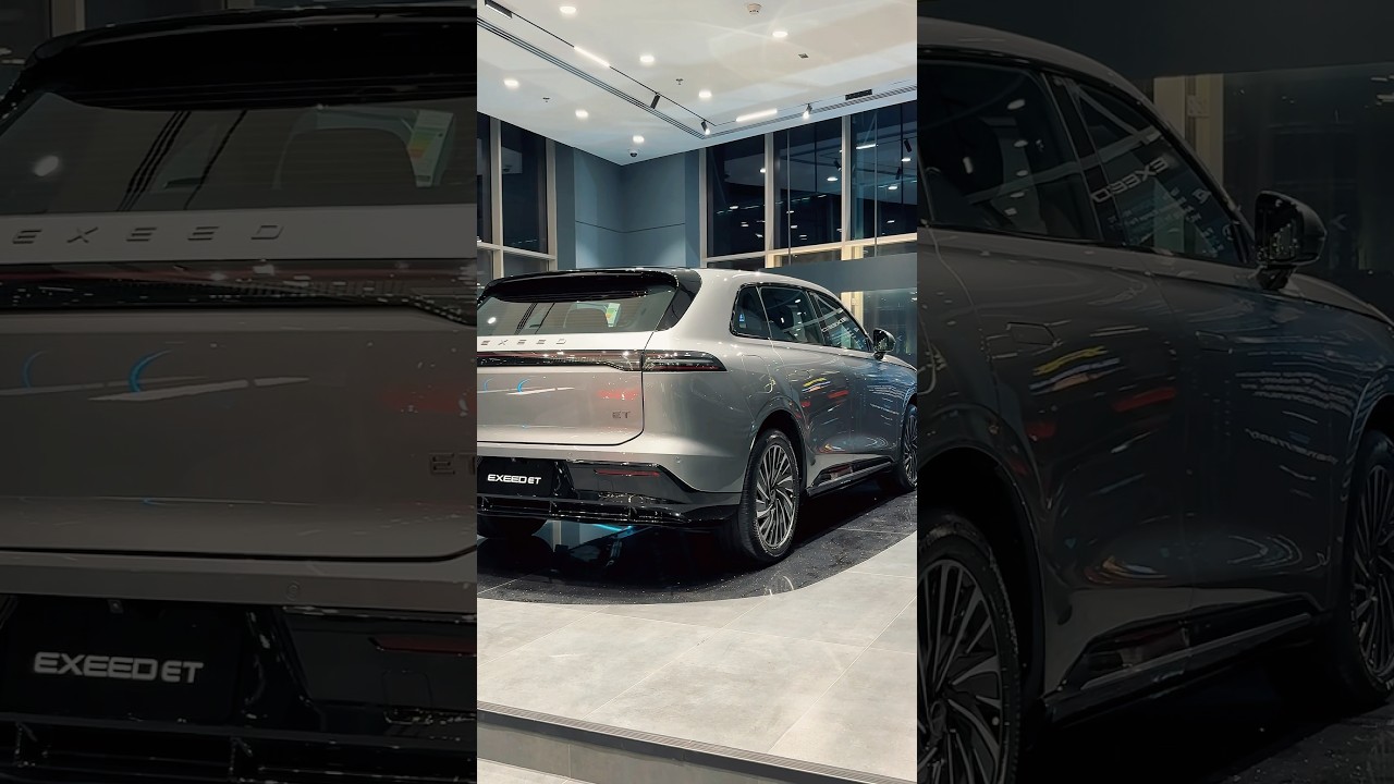 Exeed Exlantix ET pro silver #trending #exeed #cars #exeedrx #reev #phev #ev #shorts #evcars #charge