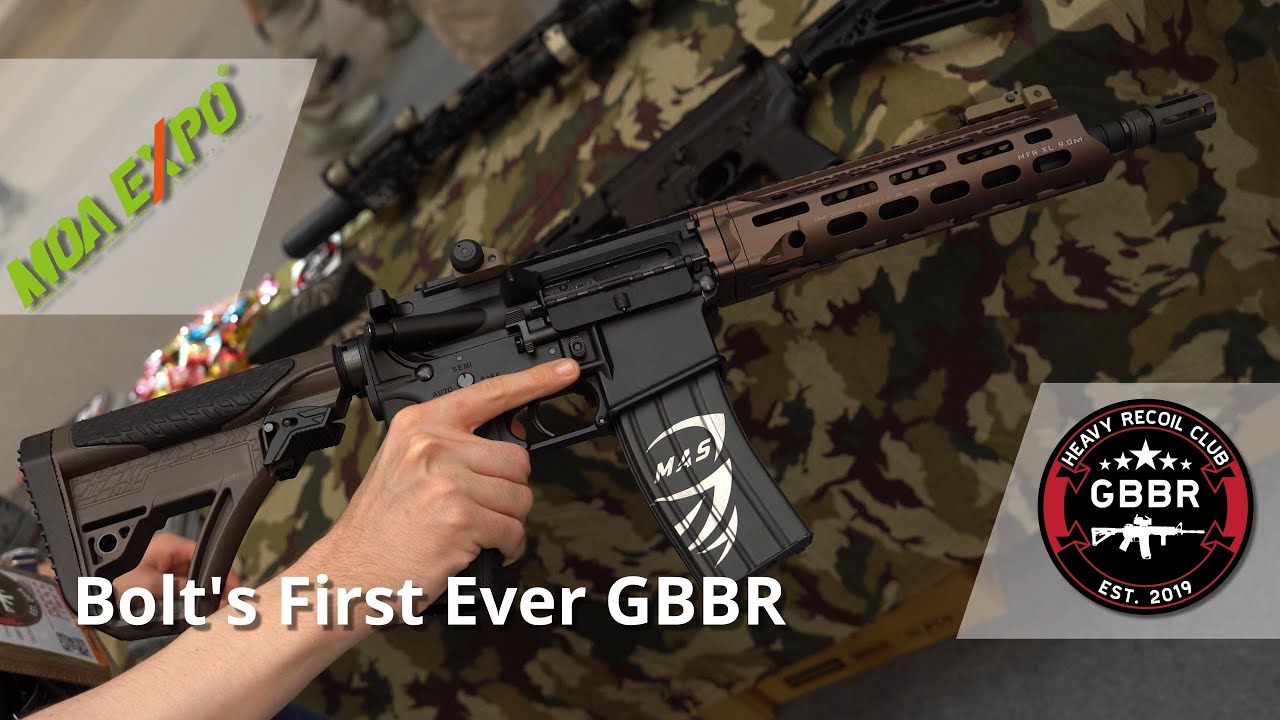 Bolts First GBBR, совместимый с MWS | MOA2025 | Heavy Recoil Club