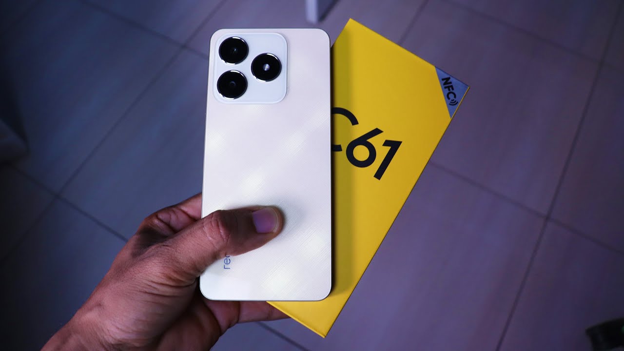 Veja esse vídeo ANTES de COMPRAR o Realme C61 - Tirando da CAIXA e Primeiros TESTES