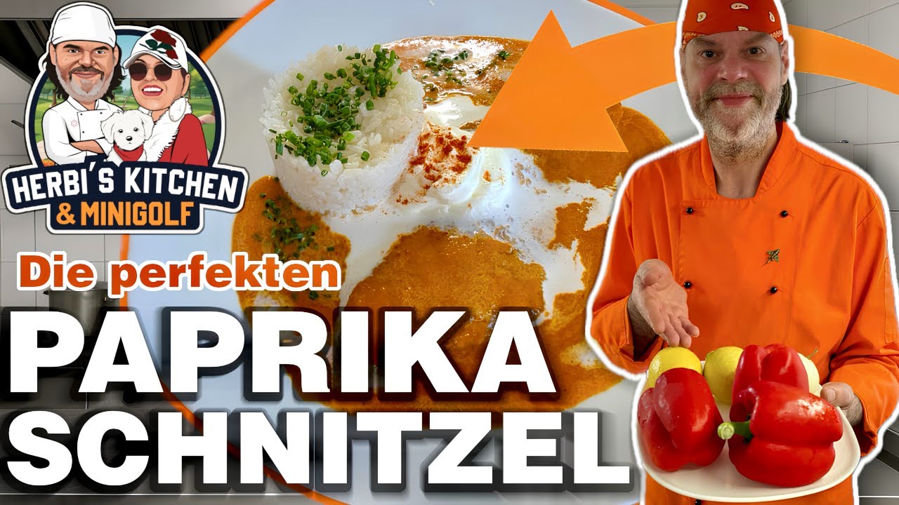 Paprikarahmschnitzel vom Kalb in cremiger Sauce 🌶️ Wie im Wirtshaus, DER Klassiker neu serviert!