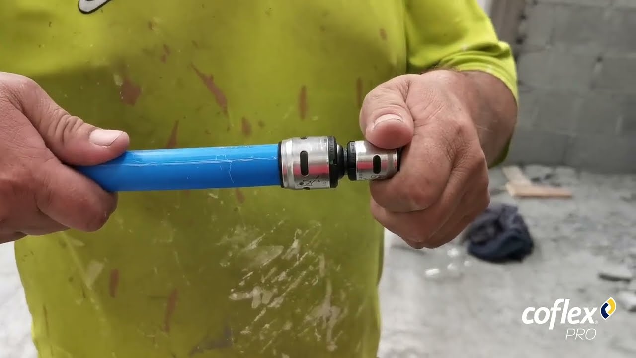 Instalación hidráulica con Coflex PRO Agua