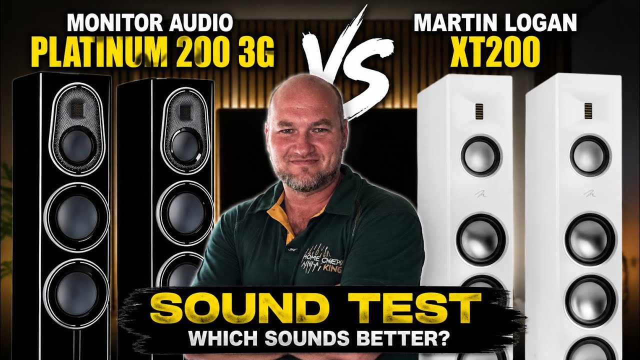 MONITOR AUDIO PLATINUM 200 3G против MARTINLOGAN XT200 🔥 | Главный тест звука!